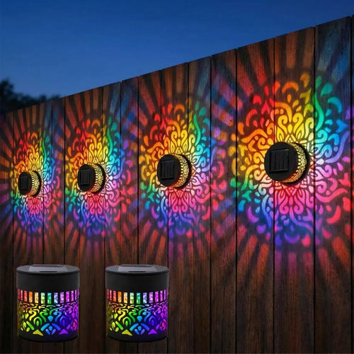 Turn your garden into a 7-color light show — every night.
