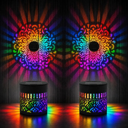 Turn your garden into a 7-color light show — every night.